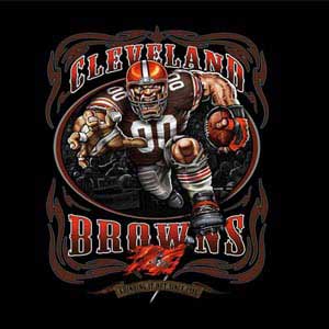 Liquid Blue NFL Cleveland Browns Running Back Surface Book 2 13.5in Skin